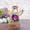 3.5" (H) Purple Morning Glory Ornament - Handcrafted in Texas - Mother's Angels® Christmas Angel Wings Figurine